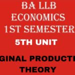 Explain the Marginal Productivity theory of Distribution?