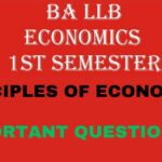 ECONOMICS - 1 - PRINCIPLES OF ECONOMICS