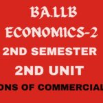 What are commercial banks? Explain the functions.