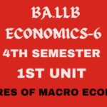 Explain the features of Macro economics.