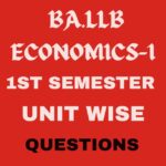IMPORTANT QUESTIONS- ECONOMICS -1