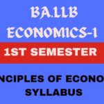 Syllabus of Economics Major/Minor-1-Principles of Economics.