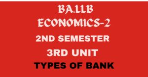 What is a Bank? Explain the types of Bank.