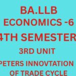 Explain briefly the Schumpeter's innovation theory of trade cycle.