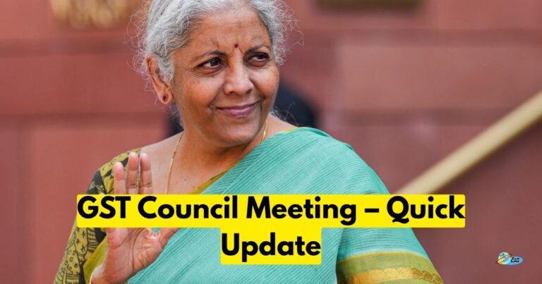 GST Council Meets: Two-Slab Proposal & 5% GST on Apparel—Relief for Consumers?