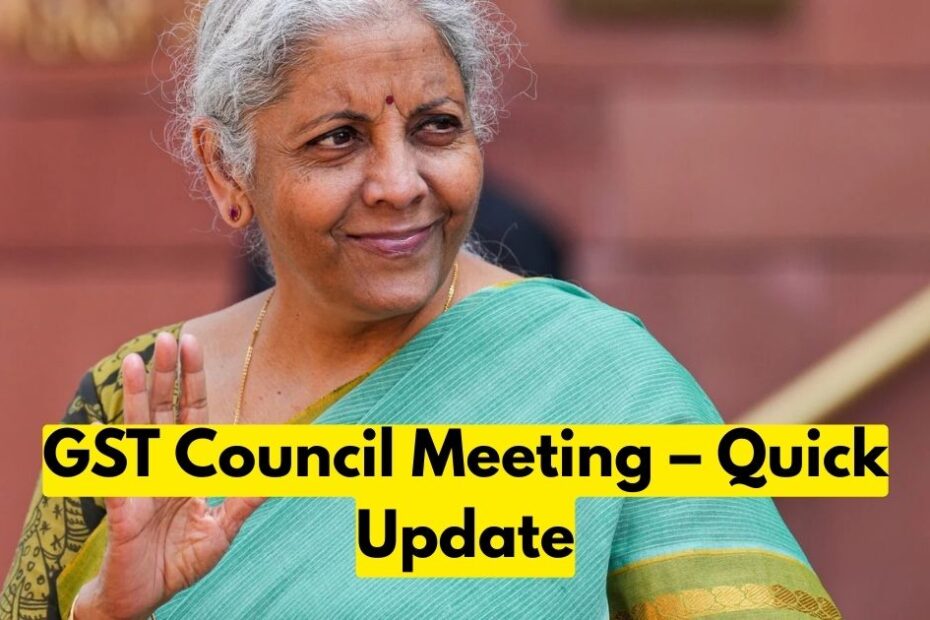 GST Council Meets: Two-Slab Proposal & 5% GST on Apparel—Relief for Consumers?