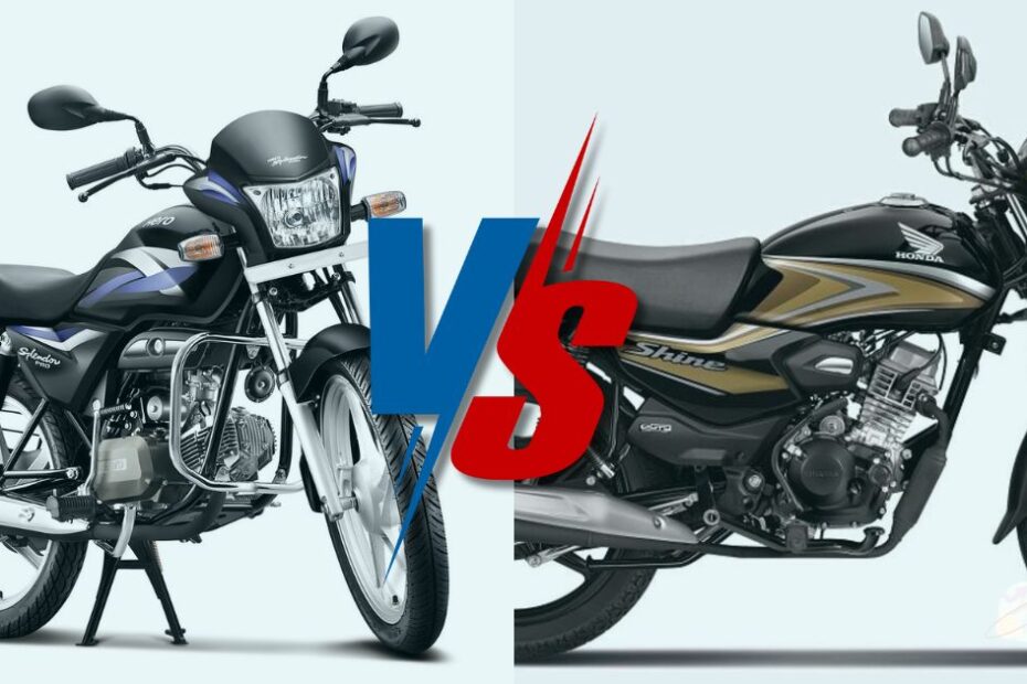 Honda Shine 100 DX vs Splendor Plus Comparison – Price, Mileage & Specs