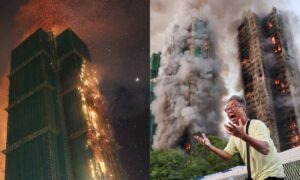 Massive Fire Engulfs Seven Hong Kong High-Rise Buildings; 24 Dead, Hundreds Evacuated