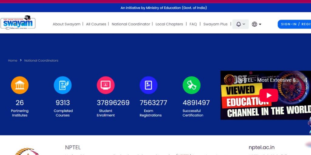 NPTEL – Learn Directly from IITs & IISc (5 Powerful Government Platforms)