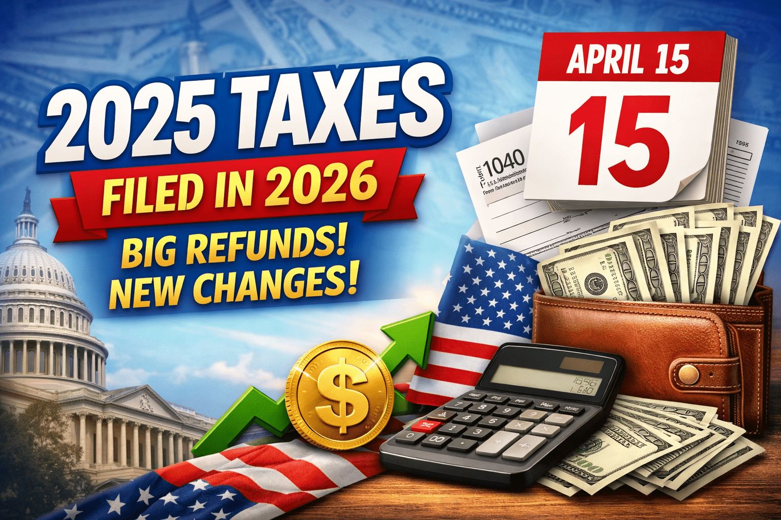 2025 Tax Returns & Refunds Guide (Filed in 2026) — Big Changes, Bigger Refunds, and What You Must Know