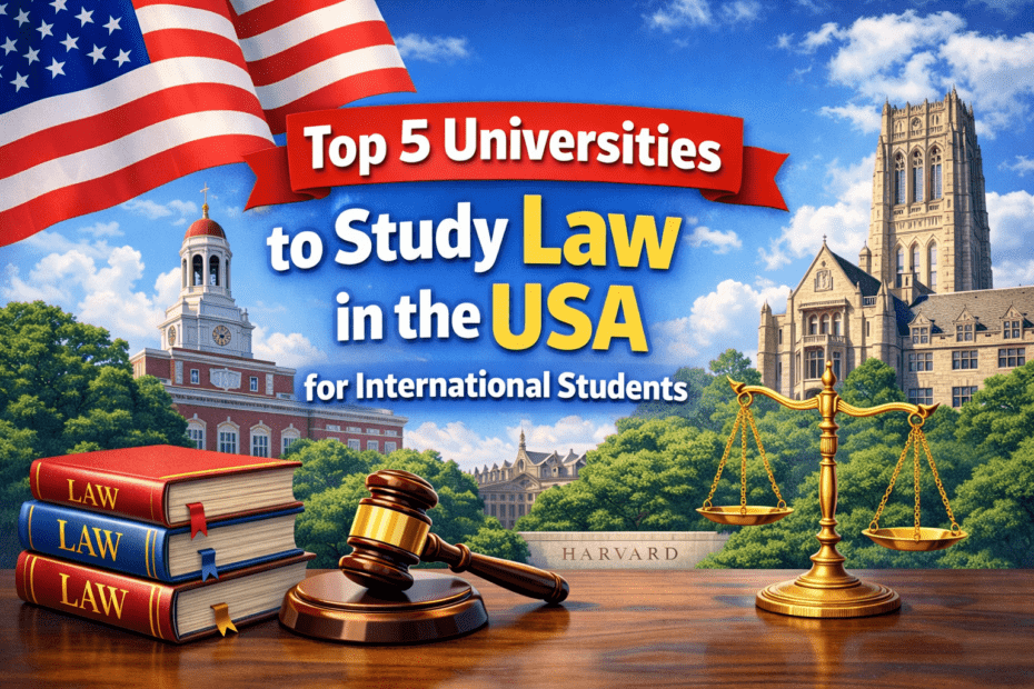 Top 5 Universities to Study Law in the USA for International Students