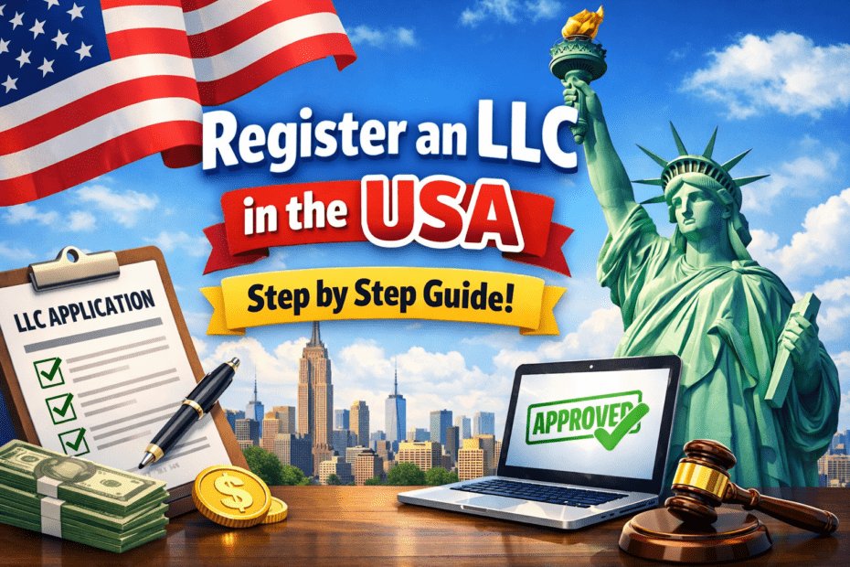 Ultimate 2026 Guide: How to Register an LLC in the USA Step by Step