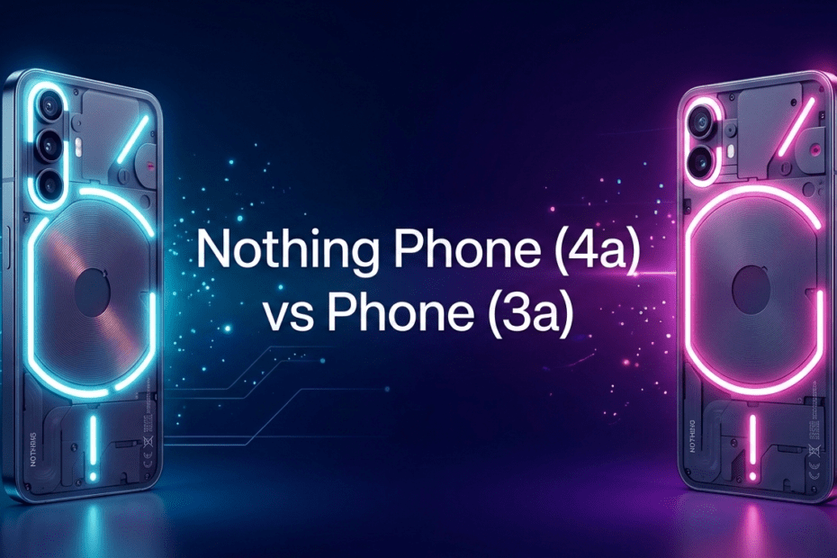 Nothing Phone (4a) vs Nothing Phone (3a): Full Comparison, Specs, Camera, Performance & Battery