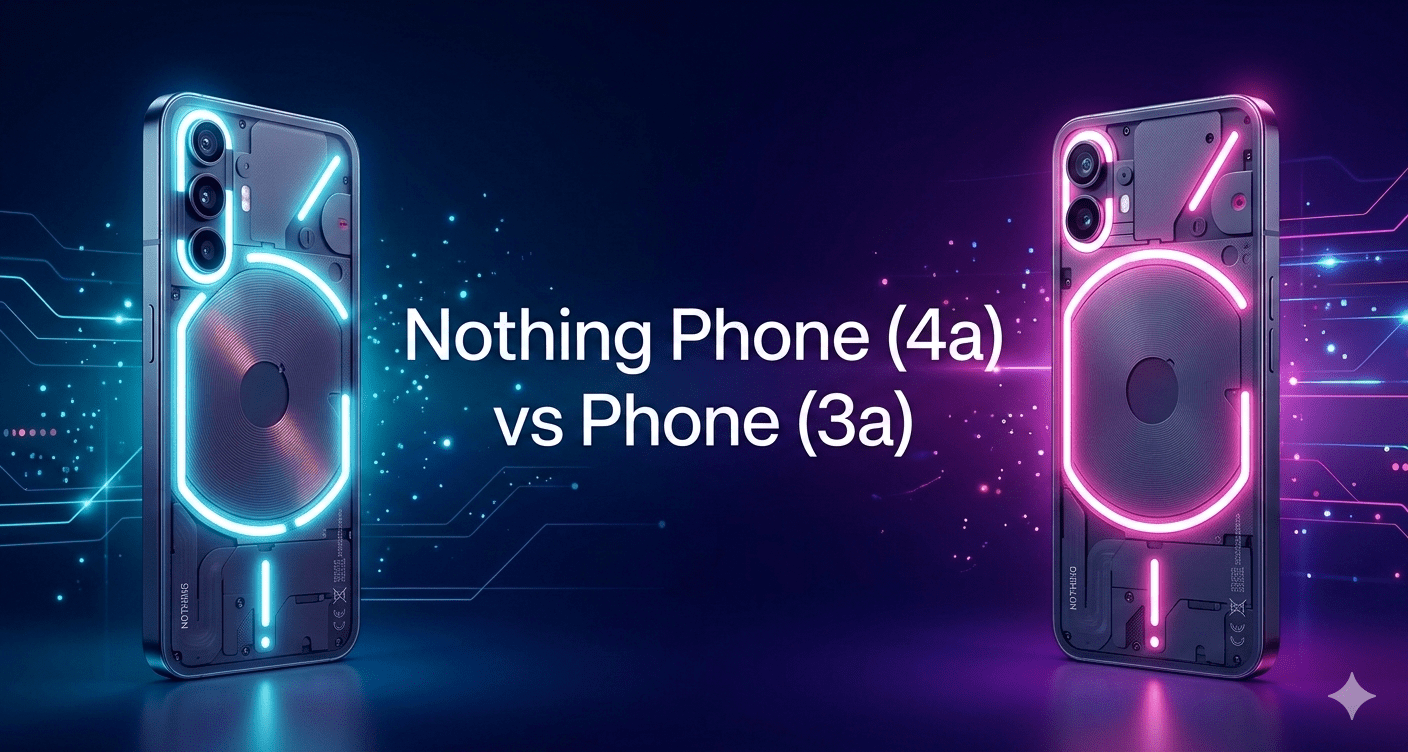 Nothing Phone (4a) vs Nothing Phone (3a): Full Comparison, Specs, Camera, Performance & Battery