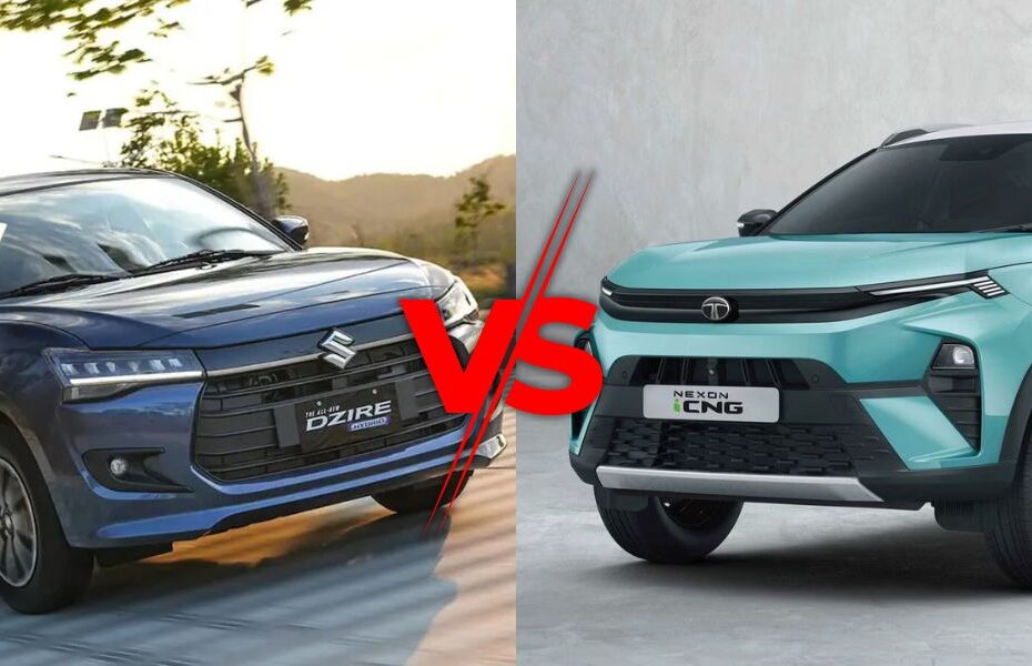 Maruti Suzuki Dzire vs Tata Nexon – FY26 Sales Analysis