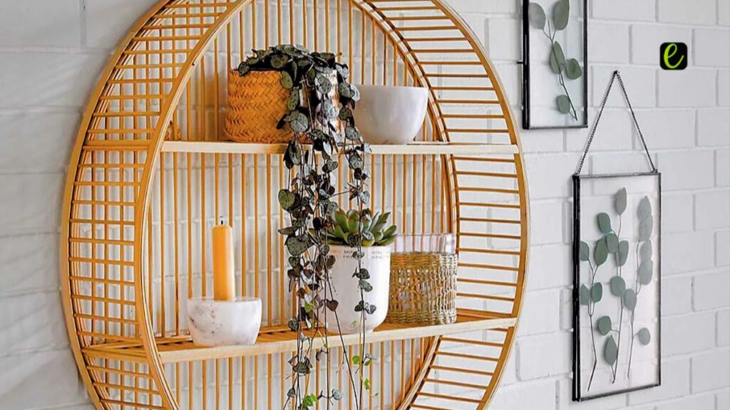 14 Affordable Home Decor Items Under ₹1000 to Buy Online in India 6 Bamboo Wall Shelf — Functional Decor That Earns Its Space