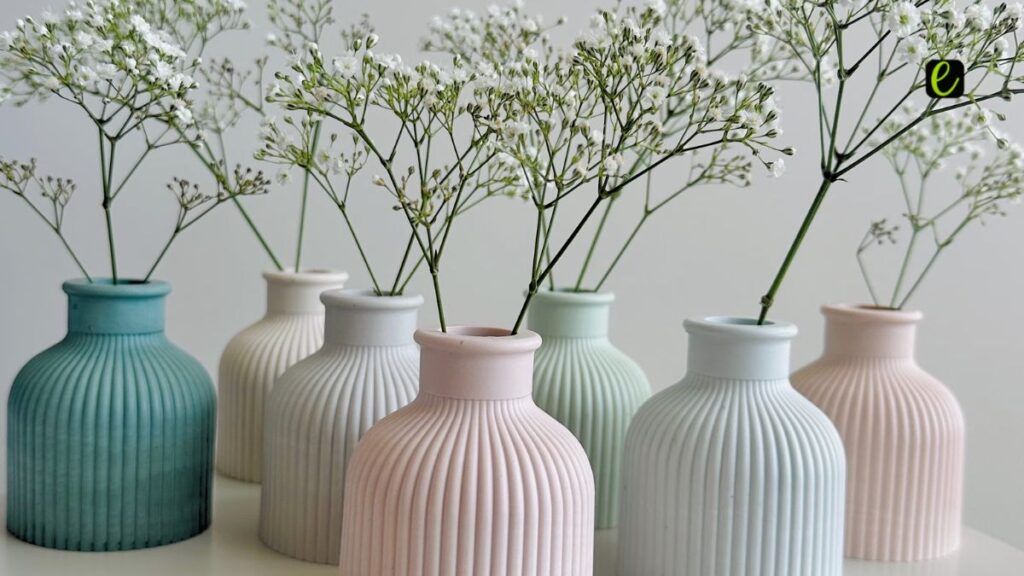 14 Affordable Home Decor Items Under ₹1000 to Buy Online in India 14 Ceramic Ribbed Vase — The Modern Minimalist's Best Friend
