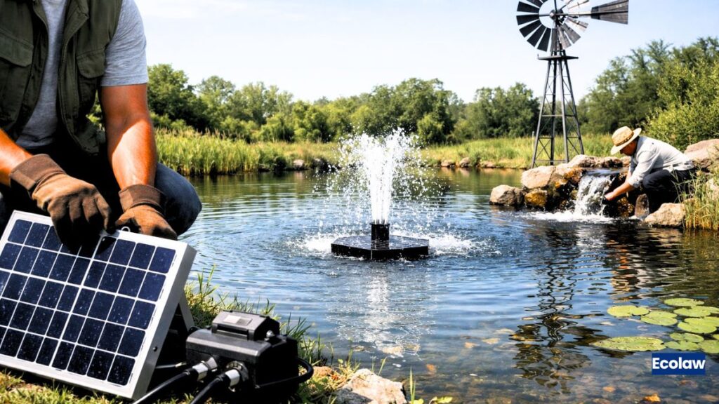 Garden Water Pumps and Fountains